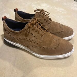 NWOB Cole Haan Tan Suede Oxford Shoes